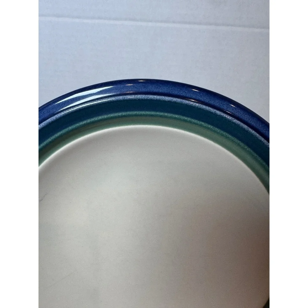 Pfaltzgraff Dinner Plates Set of 4 Blue Green Pre-Owned Ocean Breeze